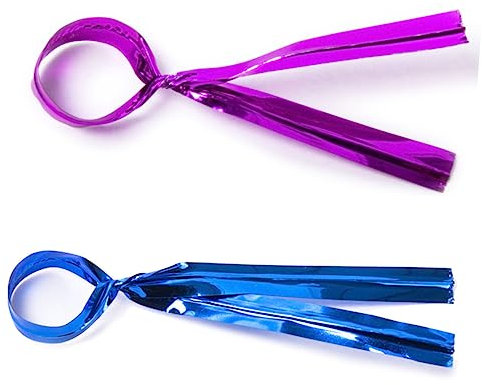 Healeved Colorful Metallic Twist Ties 10cm Bread Ties 100pcs with Soft Texture and Easy to Design for Candy Bags and Cellophane Bags for Packaging and Party Use