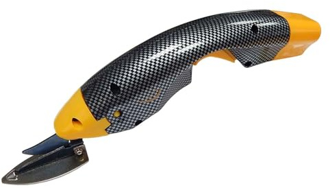 Easy Cutter Elektrisk sax för att klippa tyg, Easy Cutter elektrisk sax med 2 blad för konst och hantverk, sömnad, kartong Scrap-booking, zip-slip, sladdlös, elektrisk sax skärverktyg