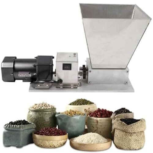 FBJAMZ Grinding Mill,Electric Multifunctional Grinder Grain, Squeezer Grain Roller Mill, GGrain Crusher, for Grains Corn Barley