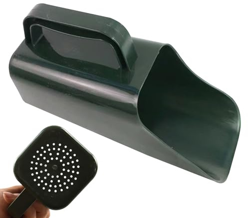 Paletta da giardino, piccola pala per terreno con manico, pala portatile per terra, strumento multifunzionale per giardinaggio interno per piante, fiori