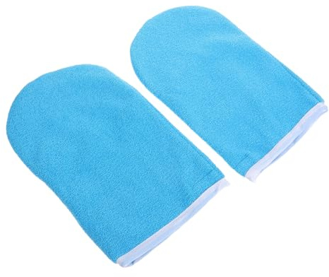 NOLITOY Paraffinwachshandschuhe aus Polyester Moderne Wachs Spa Handüberzüge mit Perfektem Sitz zur Maximierung des Feuchtigkeitseffekts für Handpflege und Wellness zu Hause