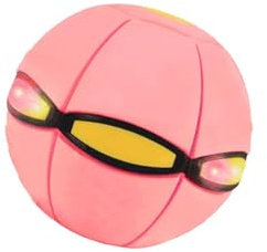 Hüpfball für Kinder, Magic Bouncing Ball, Magischer Ball, Eltern-Kind-Interaktion Spielball, Hundespielzeugball, Pädagogische Körperübungsreaktion, Hüpfball, Hellrosa
