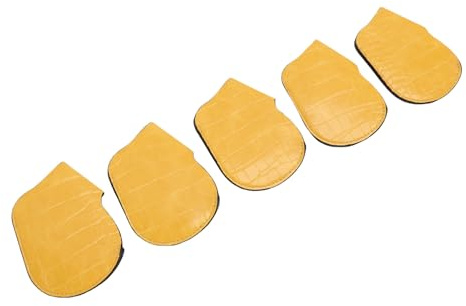 Generic 10 Coperture Gialle per Mazze in Ferro, Coperture Protettive in PU per la Maggior Parte dei Ferri, vestibilità Magnetica Protezione Stabile, Design Accattivante Rapida Identificazione,
