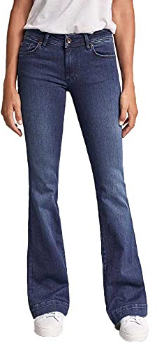 Salsa Jeans Wonder Push UP, Flare, IN DUNKLEM Denim