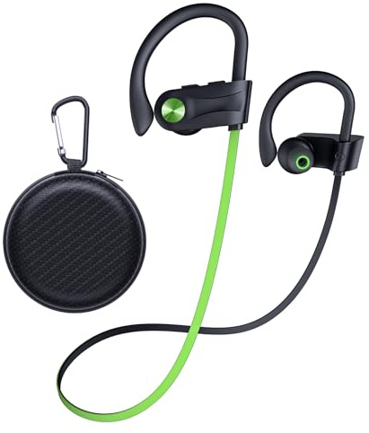 JOYWISE Bluetooth Headphones, Wireless Earbuds with 16 Hrs Playtime for Gym