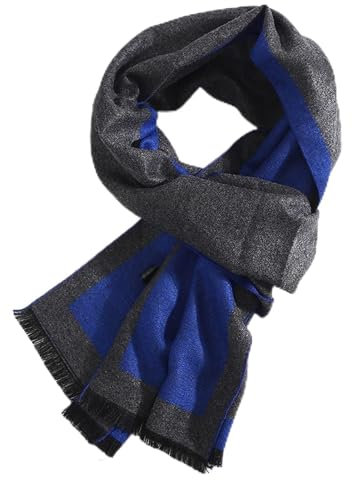 KJSHXYG Schal Modequalität Schals Mann Herbst Winter dicker warmer Kaschmirschal Business lange Wraps Männer klassischer Schal Kaschmirschal (4 180X30cm)