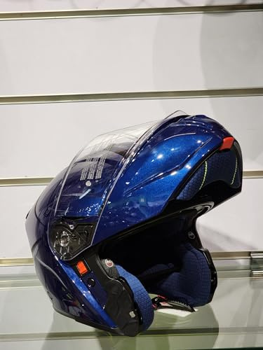Casco Moto Kappa Modular KV 50 Azul Marino Talla S
