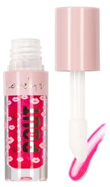 Lovely Pout Lip Gloss Top Coat N4 - Brillo de Labios Hidratante y Larga Duración con Acabado Brillante y Efecto Voluminizador