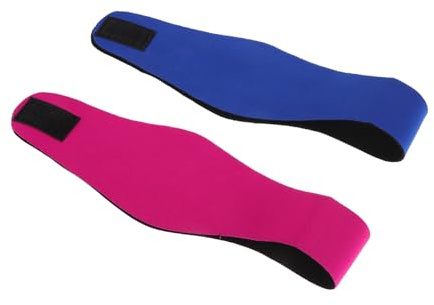 GALPADA 2pezzi Fascia Per e Sport Protezione Per Orecchie Neoprene Design Animati Per Doccia Yoga e Attività Acquatiche Colori