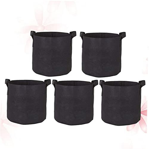 YARNOW Borsa Per Piantagione in Feltro 25x30x30cm Borse Per Coltivazione Di Ortaggi Vasi Da Giardino Borsa Per Trapianto Robusta Resistente Alle Intemperie