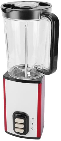 Luocute Batidora, Batidora Portátil De 300 W con Vaso De Plástico De 1 L para Batidos, Jugos, Purés, Picado De Hielo, Seguro Y Fácil De Limpiar (Enchufe de la UE)