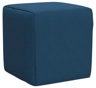 Best For Home Sitzwürfel Sitzhocker – Weich, stabil & kompakt | Belastbar bis 300 kg mit hochwertigem Polstermaterial, kompakten Maßen von 40×40x40 cm und modernem Design für das Wohnzimmer
