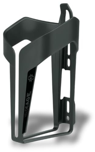 SKS GERMANY VELOCAGE BLACK MATT Flaschenhalter für Fahrräder (Fahrradzubehör im sportlichen Look, stabile Klemmung, passend für alle gängigen Fahrradflaschen), schwarz