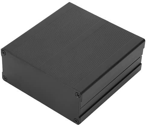 Electronic Circuit Board Box, 40 x 97 x 100mm Electronic DIY Project Box Waterproof IP65 Electronic Junction Matte Black