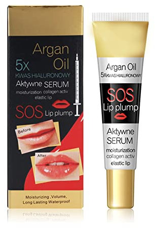 GL-Turelifes Lip Plumper Lip Gloss, Lip Maximizer Plumper Lip Extreme Volume, Heathly Enhancer Lèvres hydratées, Hydrater, Affiner les rides sèches Améliore la brillance dodue