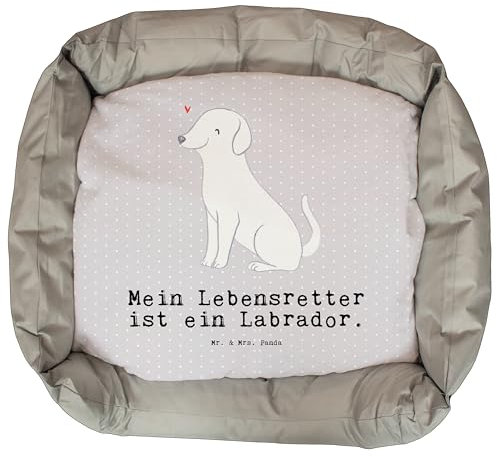 Mr. & Mrs. Panda Hundebett Labrador Lebensretter - Geschenk, Hundesofa, Hundedecke, Hundekörbchen, Hund, Körbchen