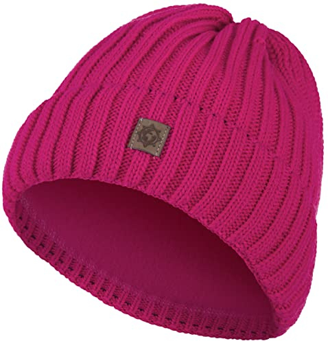 Compagno Kindermütze Wintermütze Mädchen Jungen 2-10 Jahre Beanie Strickmütze 105