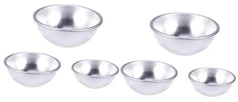 UPKOCH 12 Pz Stampo a Palla Budino Stampo a Semicerchio Stampo a Stampo Da Budino Opzionale