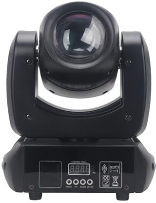 WIEHSN 100W DJ Stage Light, Capable Of Achieving Dynamic DJ Lighting Effects,Multi Angle RotationUsed. For KTV, Bars, Weddings, Parties.(Size:100W)