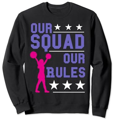 Cheerleader Cheer Tanz Cheerleading Squad Cooler Spruch Sweatshirt