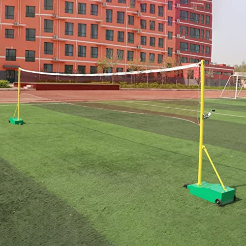 XNZJHPP Erwachsene Badminton-Sets für Hinterhöfe mit Netz, großes Outdoor-Schläger-Sportspielnetz für Volleyball, Pickleball, 6 m Nylonnetz