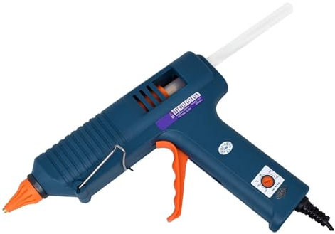 MZZYG Hot Glue Gun 150w Hot Glue Gun 4 Combinations Adjustable Temperature Suitable For Craft Repair Diy Use 11mm Glue Stick Purecopper Nozzle(PACKAGE-1)