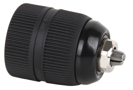portabrocas - portabrocas automático de 1 a 10 mm, conexión r-3/8x24h, ideal para herramientas eléctricas y trabajos de ferretería.
