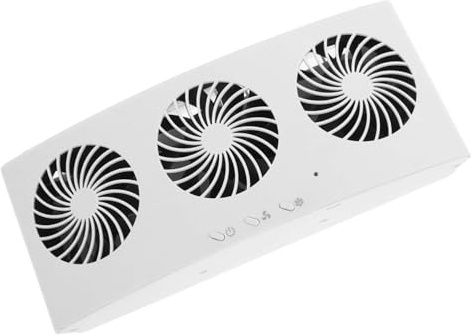 Cabilock Solar Powered Car Window Vent Fan for Side Windows Quiet Portable Auto Cooling Exhaust Fan with Air Circulation Easy Installation for Temperature Reduction in Cars