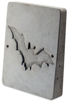 Naturschutzprodukt Fledermaus-Wandschale 2FE Nisthilfe H 30 cm aus Holzbeton zum Aufbau
