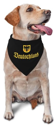 Vintage Deutschland German Dreieck Lätzchen Verstellbarer Hundeschal Weich Hundehalstuch Für Kleine Mittelgroße Und Große Hund Hundebekleidung & Zubehör Katzen