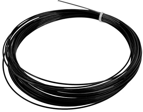 Hex tennissträng professionell högpresterande slitstark polyester tennistråd för tennisracketar 12m 39,4ft Längd 1,24mm Diameter