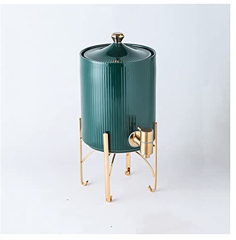 Jus Carafe d'eau Bouilloire Froide céramique créative avec Base de Grande capacité de Grande capacité avec Robinet Magnifique et Pratique pour Les Maisons, Restaurants, Bars Thé Cruche