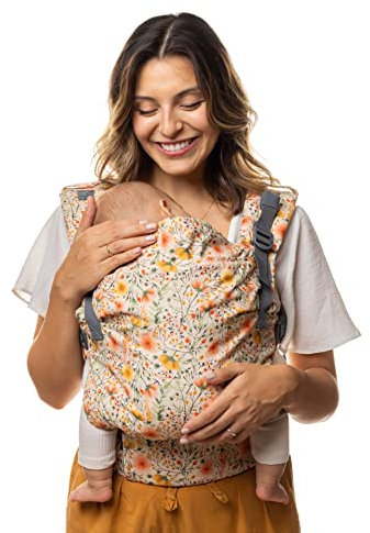 Boba X Babytrage Neugeborene ab Geburt (3-20 kg) - Hüftfreundliche Baby- & Kindertrage mit verstellbarem Sitz & 2 Tragepositionen (Nach Innen Gerichtet/Rücken)