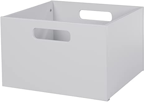 roba Aufbewahrungsbox für Kinderzimmer, Stauraum für Spielzeug, Deko, Farbe: grau
