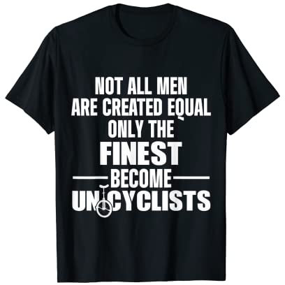 Herren Einrad Herren Finest Einrad Lustiger Einradfahrer T-Shirt