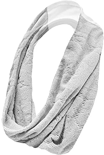 Nike Cooling Loop Towel Kühlhandtuch Sporthandtuch Fitness Training Gym Handtuch, Lt Smoke Grey/Anthracite/Anthracite, One Size