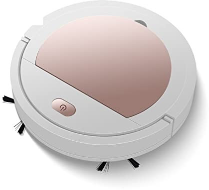 WAGNUS Robot Mop Robot per la Pulizia Intelligente Senza Fili Macchina per la Pulizia Domestica pigra Piccoli elettrodomestici Aspirapolvere Automatico (Color: Pink, Size: UK)