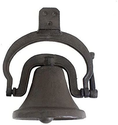 Türklopfer im Vintage-Stil, nordische Eisen-Türklingel, Retro-Türklopfer aus Schmiedeeisen für die Haustür im Innenhof, Heimwanddekorationszubehör