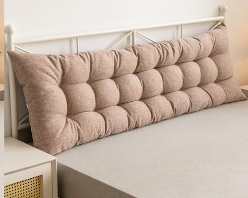 Bett Kopfteil Kissen Weiches Komfortables Entfernbar Rückenkissen Bett 60/80/140/150/120/180/200cm Lesen Kissen Kopfteil Gepolstert Bett Rückenlehne Waschbar Betten Sofa Rückenpolster (Color : #3, S