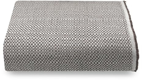 various-Colcha Multiusos para Sofá y Cama,Manta Foulard,Plaid de Práctica de Algodón-Poliéster,Cubresofá Cubrecama 180 x 290 cm,Color Visón