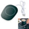 Kaffeewärmer, Tassenwärmer Getränkewärmer, Tassenwärmer, USB-Tassenwärmer, Becherwärmer, Konstante Temperatur 55°C/131°F (Schwarz), Elektrischer Kaffeewärmer für Tee/Wasser/Milch Wärmeplatte