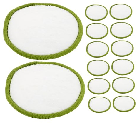 Beavorty 20stücke Wiederverwendbare Reinigungspads aus Bambus für Sanfte Make-up-entfernung Waschbare Wattepads als Gesichtspflege-accessoires für Tägliche Hautreinigung