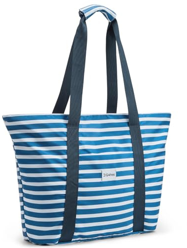 G4Free Strand-Tragetasche, Wasserdicht, Sanddicht, Umhängetasche | Strandtasche, Große Sporttasche, Einkaufstasche für Damen