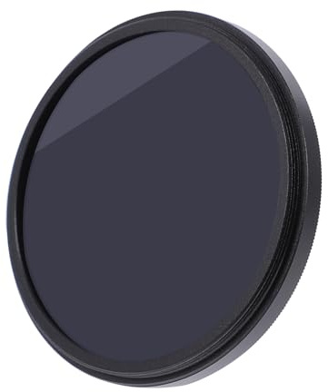 Verstellbarer aus 62mm Aluminium Neutraldichtefilter für Kameraobjektiv | Abnehmbar und Tragbar, Leicht zu Montieren und Zerlegen, Schwarz, für Wellen und Dynamische Szenen