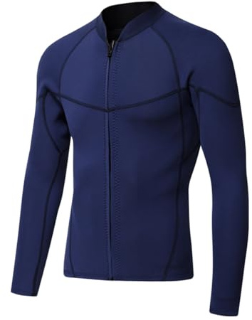 Camiseta Neopreno Chaqueta Neopreno Hombre Traje 3Mm Buceo Mujer 5Mm Surf Bañador Largo Pesca Submarina Tritraje Triatlon Jammer Natacion Pantalon Chaleco Snorkel Adulto Impermeable 4/3 Mm Xxxl De