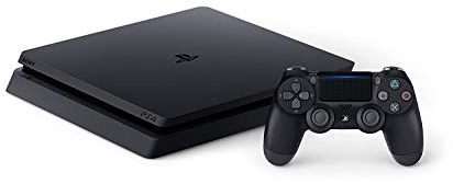 Playstation Sony 4, 500GB Slim System Black (Renewed)