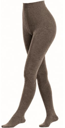 WERI SPEZIALS Damenstrumpfhose Blickdicht Baumwolle in mehreren Farben und Grössen auch in Übergrössen für starke Frauen - modisch und lässig bleiben auch bei Regen und Kälte!.