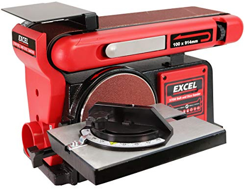 Excel Belt & Disc Sander 370W Heavy Duty 240V 101mm x 914mm / Ø152mm