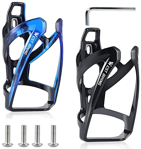 Soporte para botellas de bicicleta, soporte para botellas, versión mejorada, soporte para biberones, bicicleta, hermoso, irrompible, ligero, soporte para botellas de bicicleta