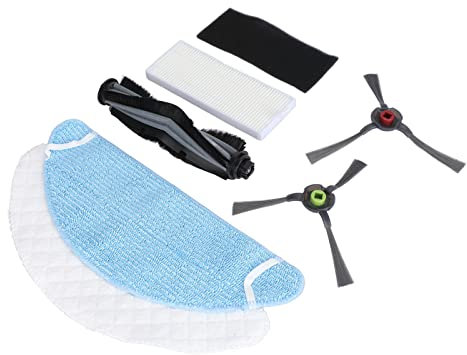 Set di Accessori per Spazzatrici Mop Lavabile Mop Usa e Getta Spazzola Rotante Schermo Filtrante per Spazzole Laterali Ecologico per Spazzatrice K650
